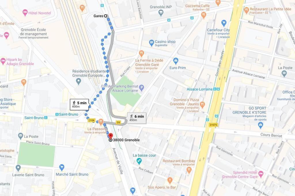 Nid Douillet - Bel Appartement Avec Garage Grenoble Kültér fotó